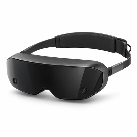 Иллюстрация SHARP VR HMD · прототип CES 2023